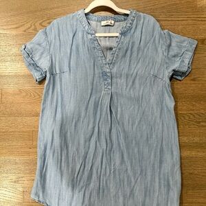 Chambray Vineyard Vines tunic cover up/dress